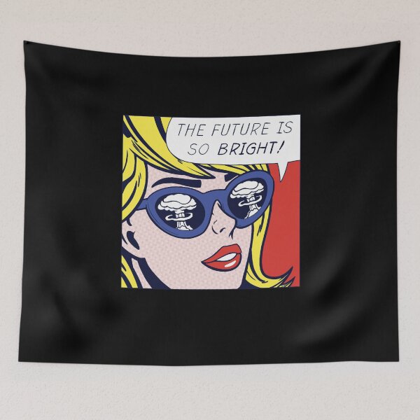 Item preview, Pop Optimistic Girl Meme The Future Is So Bright designed and sold by YvonnePurdy.