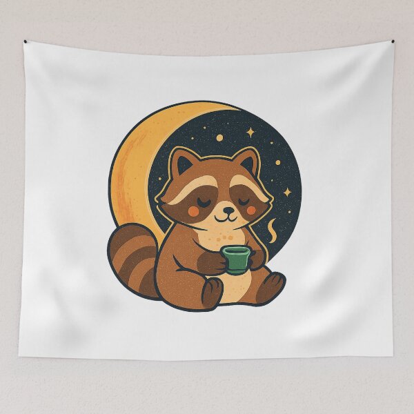 Item preview, Moonlight Tanuki designed and sold by PlanetBoi.