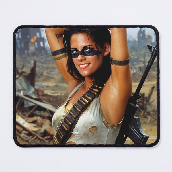 Item preview, Post Apocalyptic warrior woman resting after battle designed and sold by Vintage Designs +.