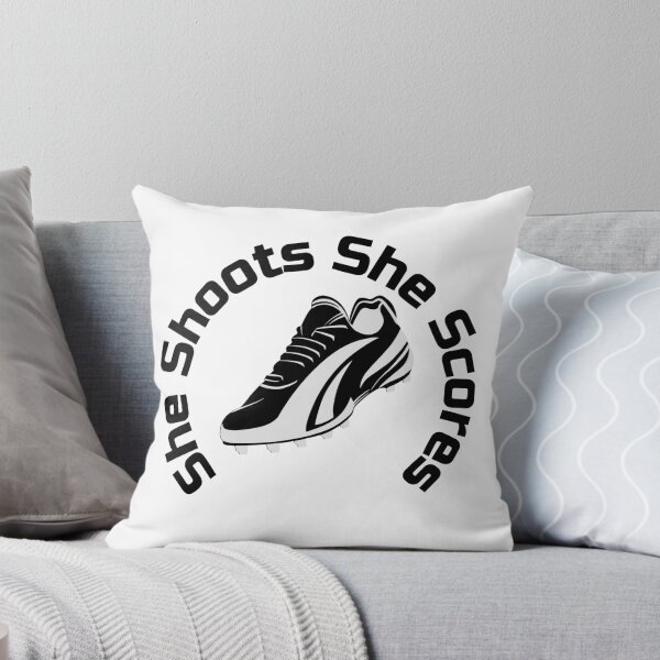Item preview, She Shoots She Scores Funny Women’s Girls Soccer Football Mom Boot Cleat designed and sold by WhackingTax.