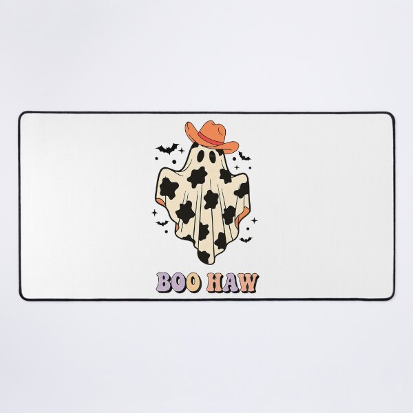 Item preview, Spooky Season Funny Boo Haw Cowboy Ghost designed and sold by Gwenaelbain.