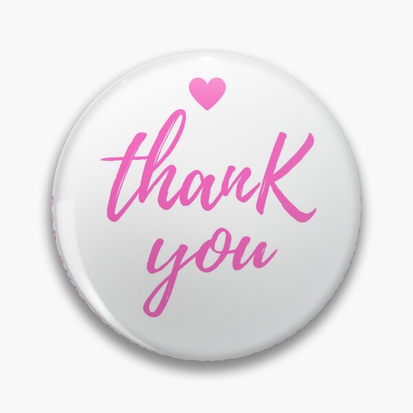 Item preview, Pink Thank you for small business designed and sold by Stixbee.
