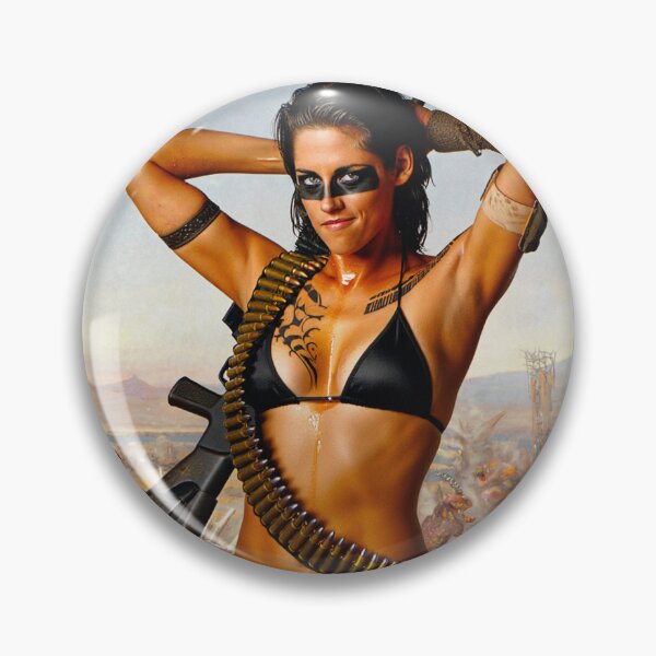 Item preview,  Post Apocalyptic warrior woman resting after battle designed and sold by Vintage Designs +.