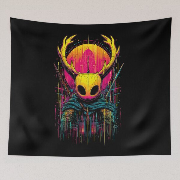 Aperçu de l'œuvre Hollow Knight Silksong créée et vendue par gikainiefix.
