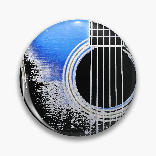 Item preview, Blue Acoustic Guitar Hi Lite designed and sold by UllrichFritsch.