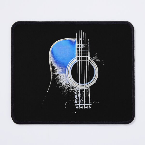 Item preview, Blue Acoustic Guitar Hi Lite designed and sold by UllrichFritsch.