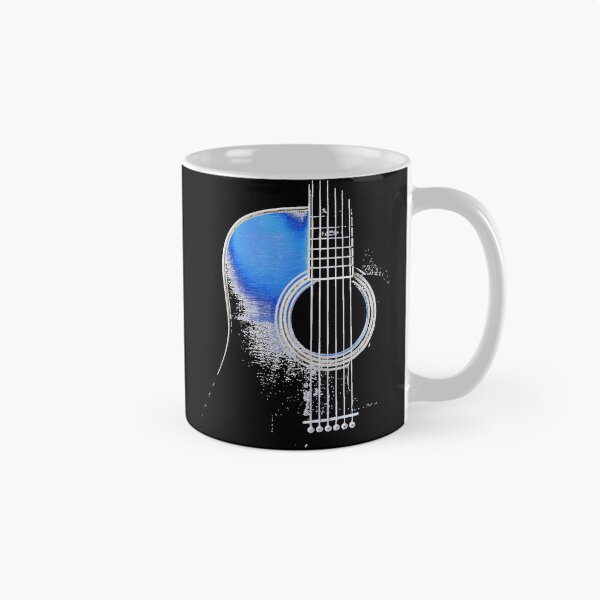 Artikelvorschau, Blaue Akustikgitarre Hi Lite entworfen und verkauft von UllrichFritsch.