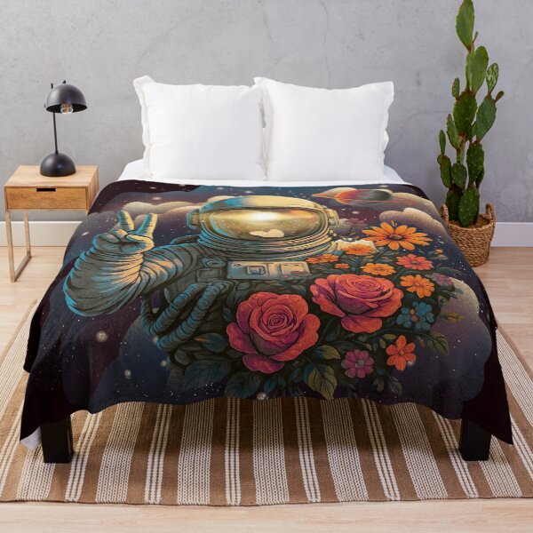 Item preview, Cosmic Peace and Flowers designed and sold by Vyling.