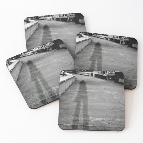 Item preview, My Shadow on Empty Walkway designed and sold by MercerImages.