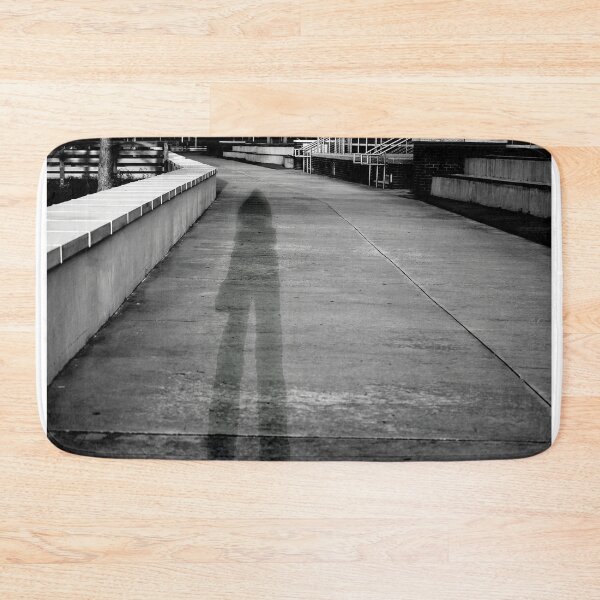 Item preview, My Shadow on Empty Walkway designed and sold by MercerImages.