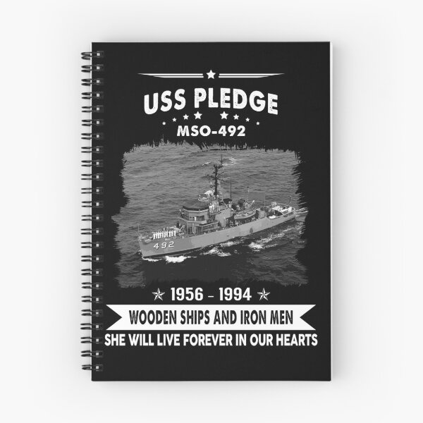 Item preview, USS Pledge MSO 492, Navy Veteran Mens Gift Idea Husband, Dad, Grandpa designed and sold by Timeless Bond Designs.