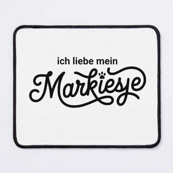 Item preview, Ich liebe mein Markiesje, Dutch black tulip dog, sticker or shirt and more designed and sold by designkb.