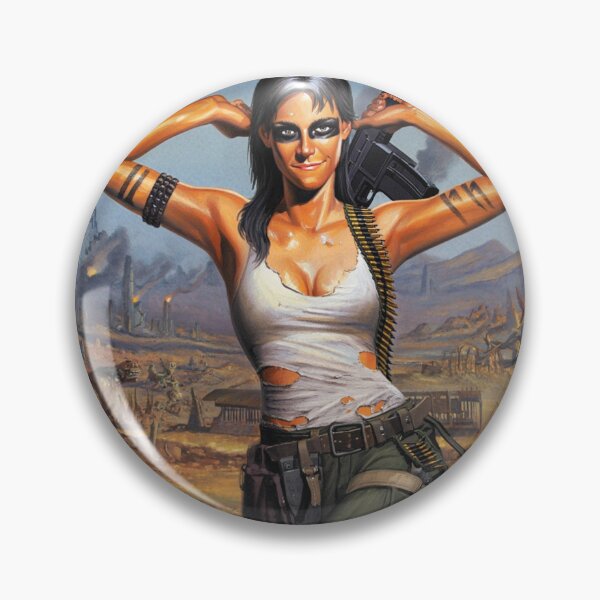 Item preview, Post Apocalyptic warrior woman resting after battle designed and sold by Vintage Designs +.