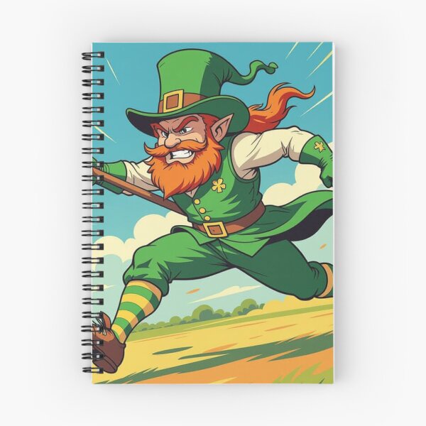 Item preview, The Fighting Irish Mascot in Action designed and sold by xArchGoDx.
