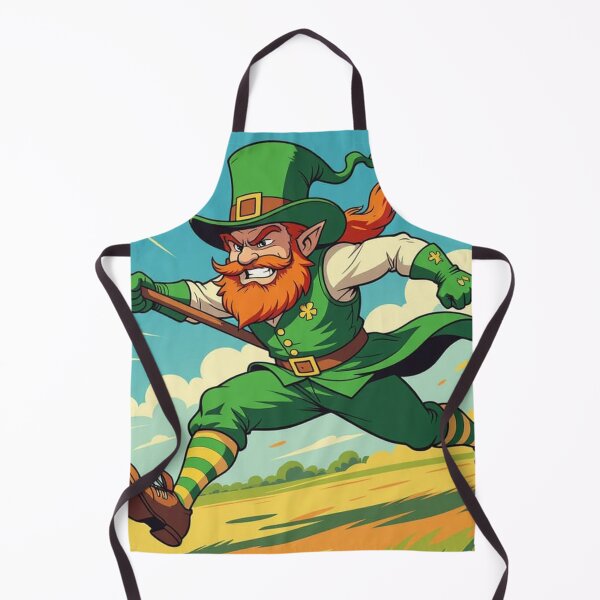 Item preview, The Fighting Irish Mascot in Action designed and sold by xArchGoDx.