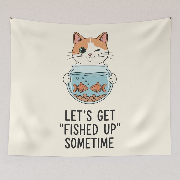 Item preview, Let’s Get Fished Up designed and sold by Amir Faysal.