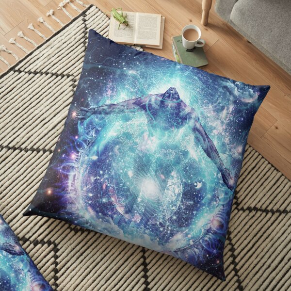All From Nothing, We Became Something Floor Pillow