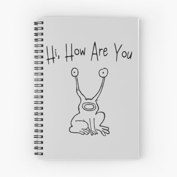 Item preview, Hi How Are You Shirt Daniel Johnston Album Cover  Austin Texas Keep Austin Weird Frog Mu designed and sold by Tailorway22.