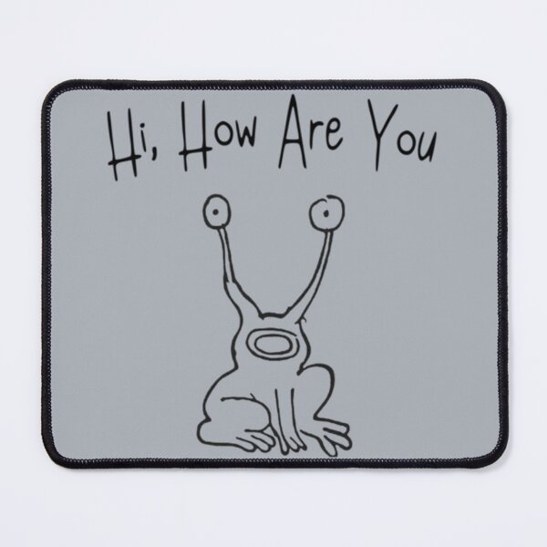 Item preview, Hi How Are You Shirt Daniel Johnston Album Cover  Austin Texas Keep Austin Weird Frog Mu designed and sold by Tailorway22.