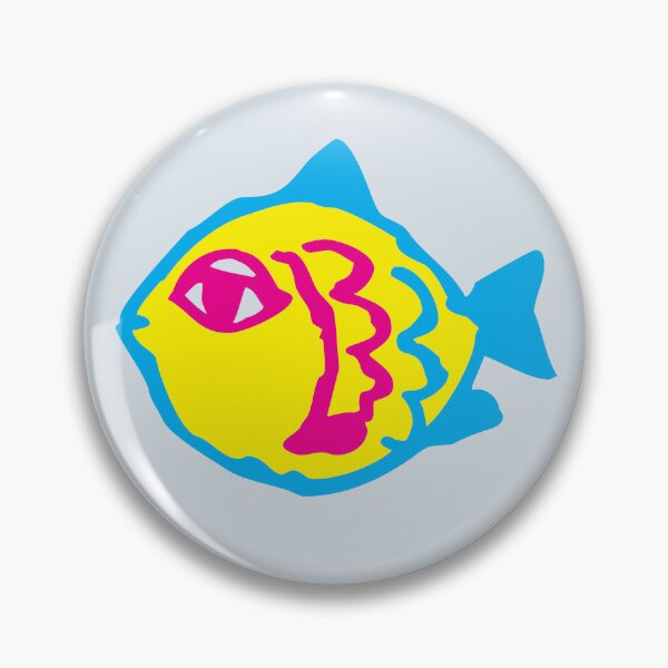 Item preview, Fish Doodle, Happy Fish designed and sold by CharlottePlaceArt.