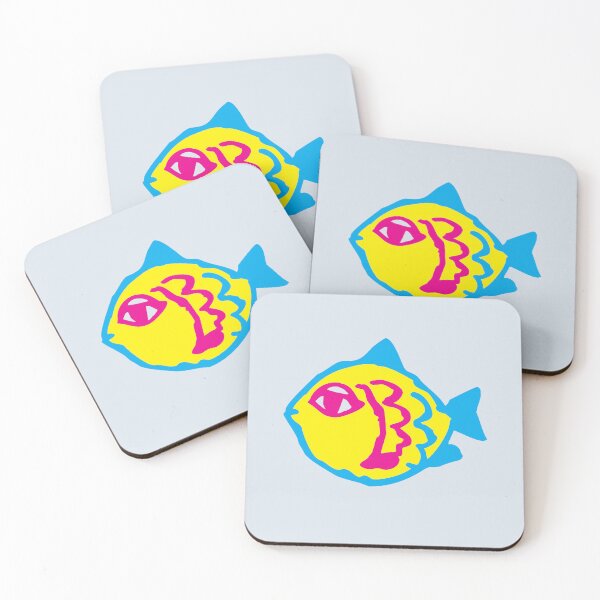 Item preview, Fish Doodle, Happy Fish designed and sold by CharlottePlaceArt.