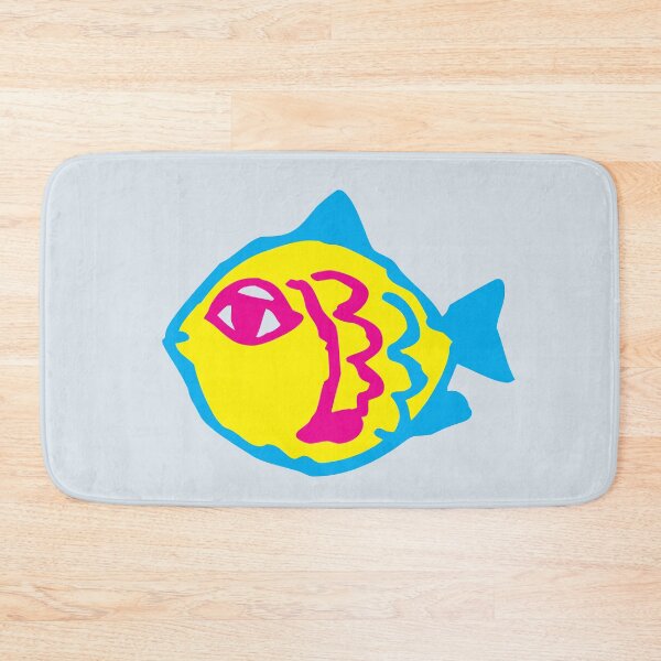 Item preview, Fish Doodle, Happy Fish designed and sold by CharlottePlaceArt.