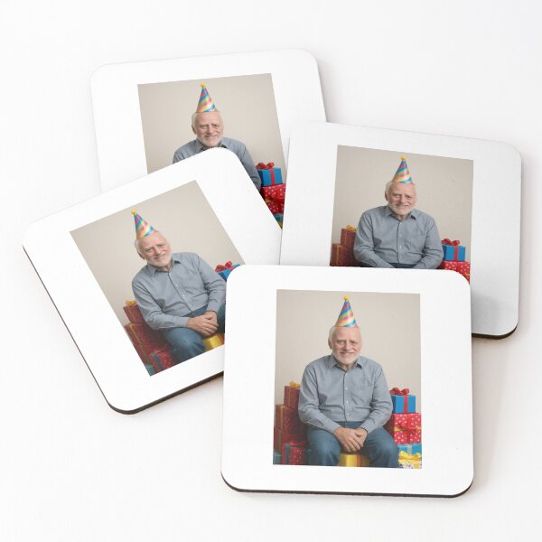 Item preview, Hide the pain Harold party hat birthday funny prank meme gift weird designed and sold by CheeseBlueprint.