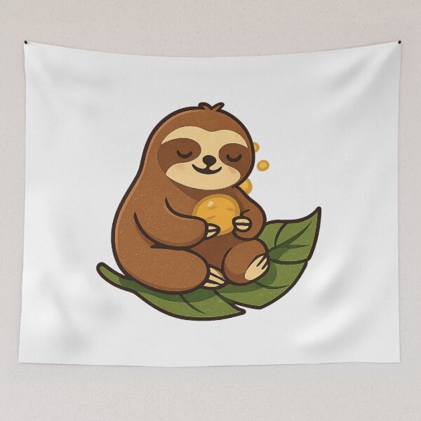 Item preview, Snacky Sloth designed and sold by PlanetBoi.