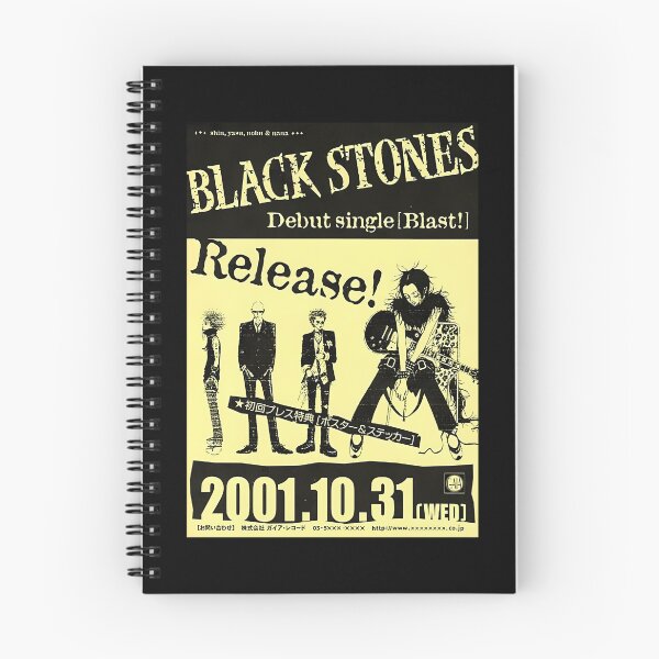 Item preview, Na na The B lack Sto nes Band Spread  designed and sold by BabetteThivie.