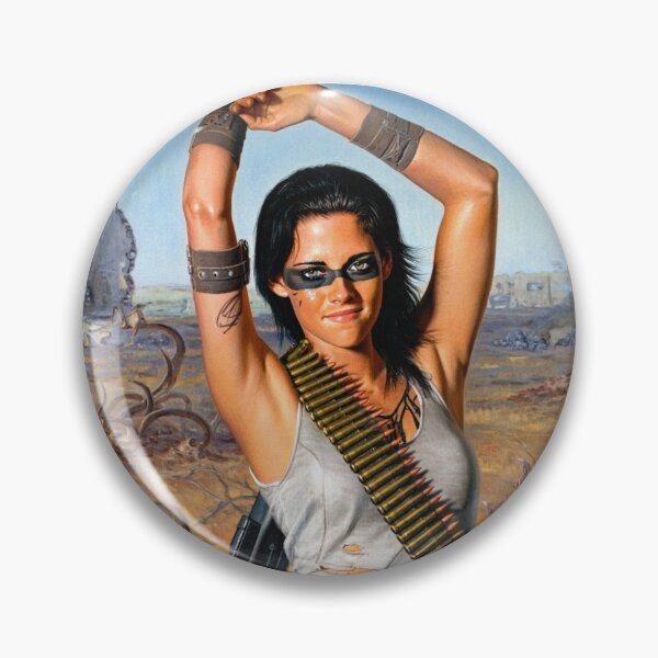 Item preview,  Apocalyptic warrior woman resting after battle designed and sold by Vintage Designs +.