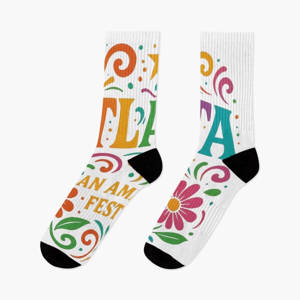 Item preview, Atlanta American Festival Rainbow Folk Art Design designed and sold by Zyptee.