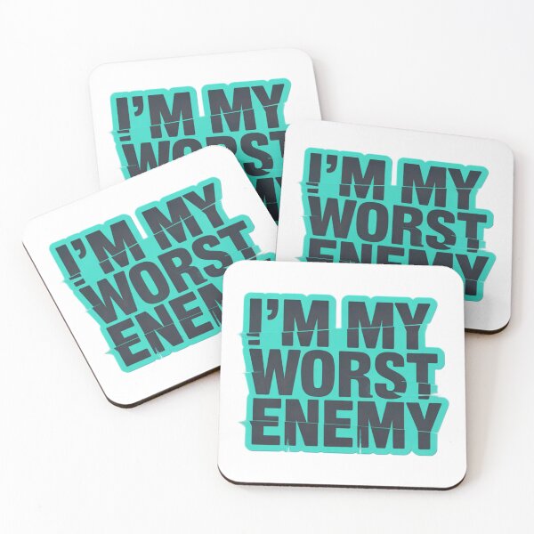 Item preview, Im my worst enemy designed and sold by XXVSHIRT.
