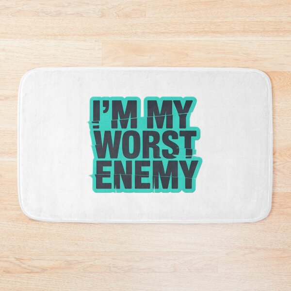 Item preview, Im my worst enemy designed and sold by XXVSHIRT.