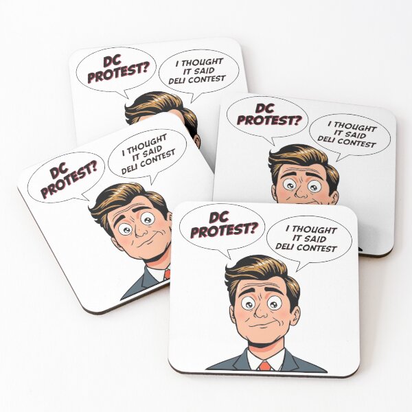 Item preview, DC Protest or Deli Contest – Funny Protest Food Parody designed and sold by jelonkaa.