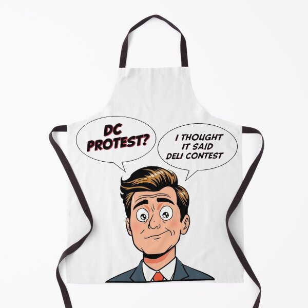 Item preview, DC Protest or Deli Contest – Funny Protest Food Parody designed and sold by jelonkaa.