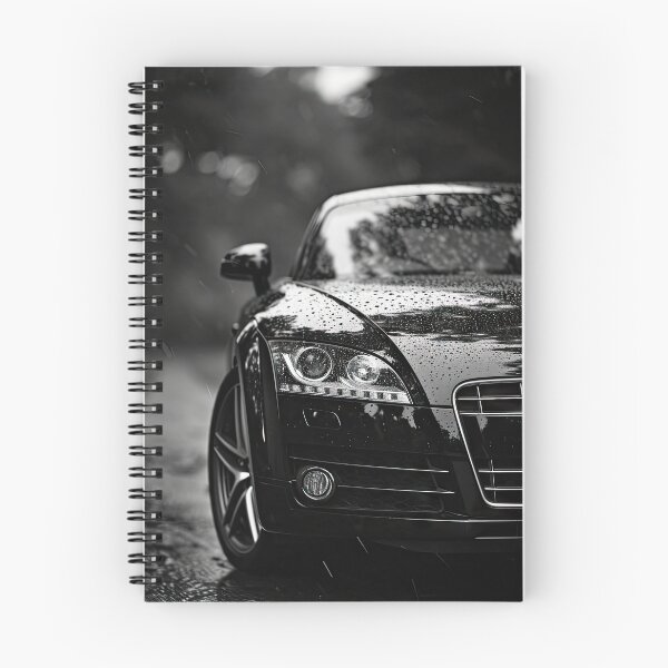 Item preview, Audi TT sparkling in the rain in black and white designed and sold by Jerhus.