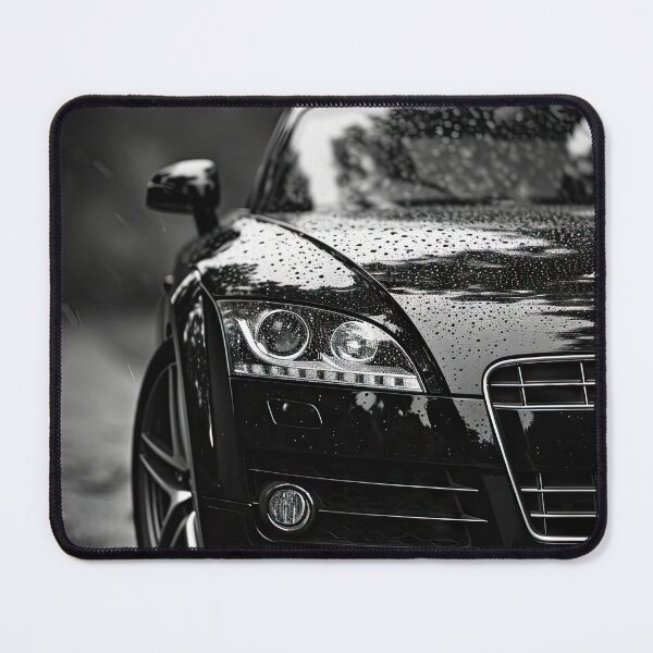 Item preview, Audi TT sparkling in the rain in black and white designed and sold by Jerhus.