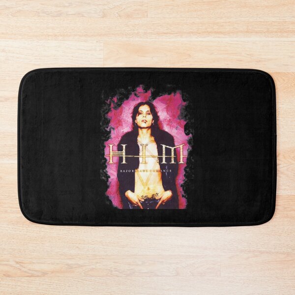 Item preview, Him Band Tee Razorblade Romance Cover Heartagram Him Logo designed and sold by AgustiWiegand.