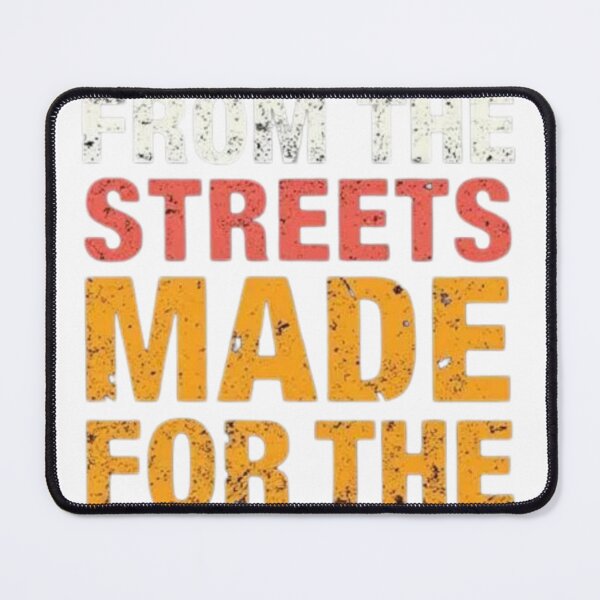 Item preview, Built From The Streets Made For The World | Motivational Urban Style T-Shirt & Sticker designed and sold by KawaiiNestching.