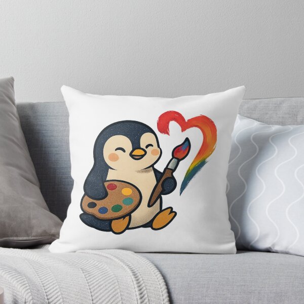 Item preview, Painter Penguin designed and sold by PlanetBoi.