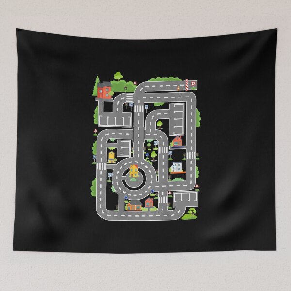 Item preview, Play Cars On Dad'S Back Play Mat Car Race Track Family  designed and sold by IZIAHDEBORASHOP.