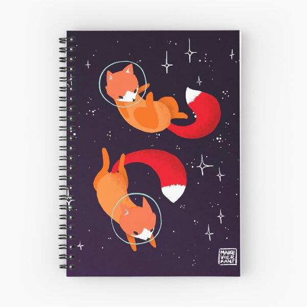 Item preview, Space Foxes designed and sold by Maike Vierkant - Connecting the Cute and the Nerdy.