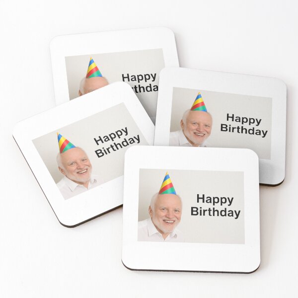 Item preview, Hide the pain harold party hat birthday funny prank meme gift weird designed and sold by CheeseBlueprint.