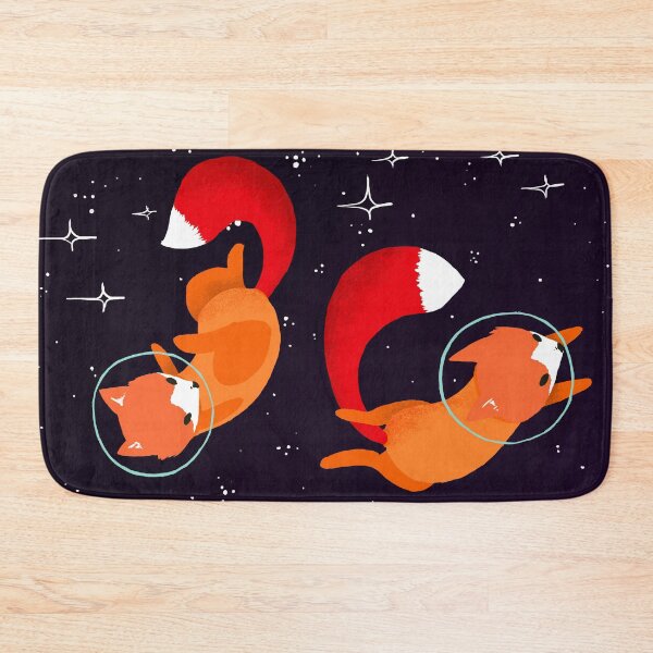 Item preview, Space Foxes designed and sold by Maike Vierkant - Connecting the Cute and the Nerdy.