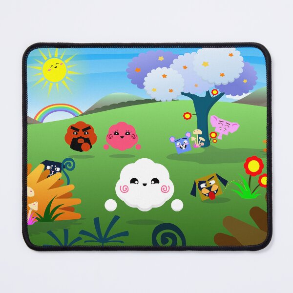Item preview, Happy Colorful Planet with Cute and Magical Creatures V1 designed and sold by Liron Peer's Magical Store.