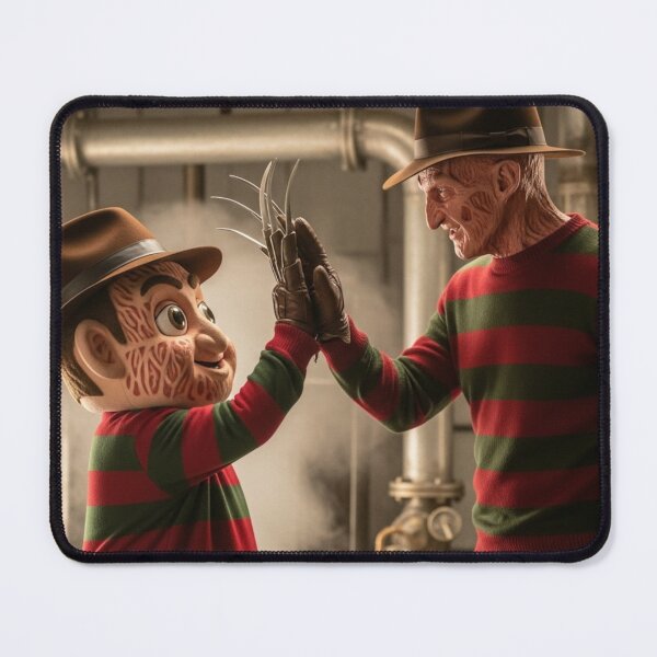 Item preview, Freddy giving a high five to his own plushie clone designed and sold by AndrewWorld.
