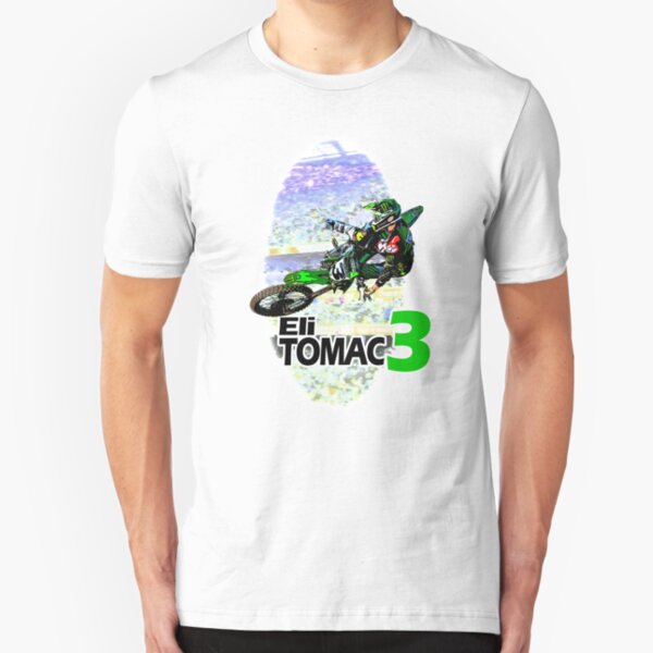 Crazy Eli Tomac Supercross Slim Fit T-Shirt