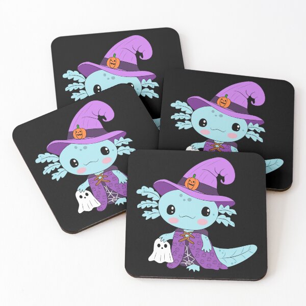 Item preview, Blue axolotl Halloween designed and sold by Pe.peach.