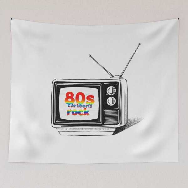 Item preview, 80s Cartoons Rock designed and sold by Vintage Designs +.
