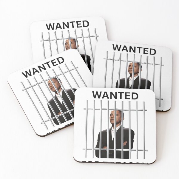Item preview, Barak Obama Wanted For Treason designed and sold by ClothingBradle.